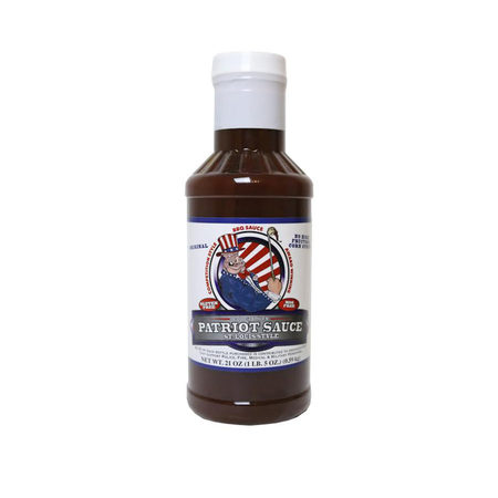 PATRIOT SAUCE Bbq Sauce Ptrt Org 21Oz PATSAUOR